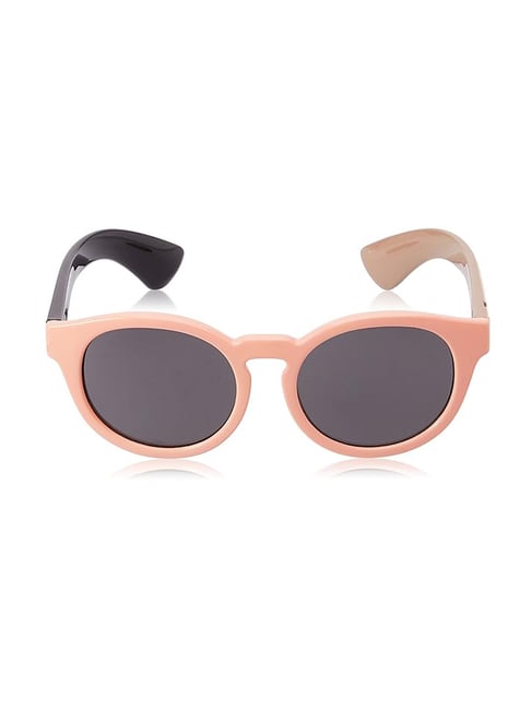 Giordano Pink UV Protected Round Unisex Sunglasses