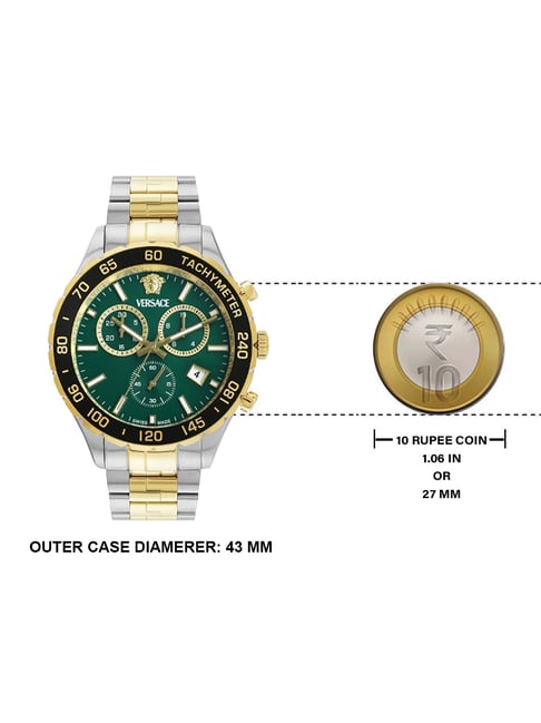Versace VEPCA0524 New Hellen Chronograph Watch for Men