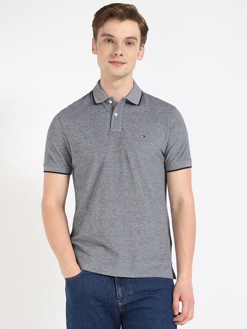 TOMMY HILFIGER Men's Blue Polo