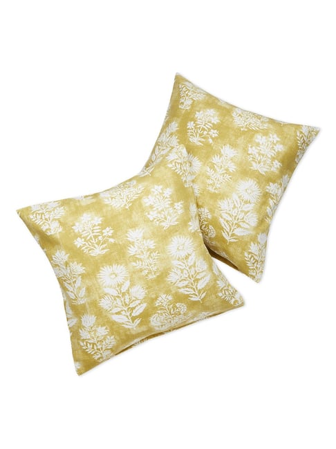 Haus & Kinder Cotton Green Animal Print Cushion Covers - Set of 2-picture-13