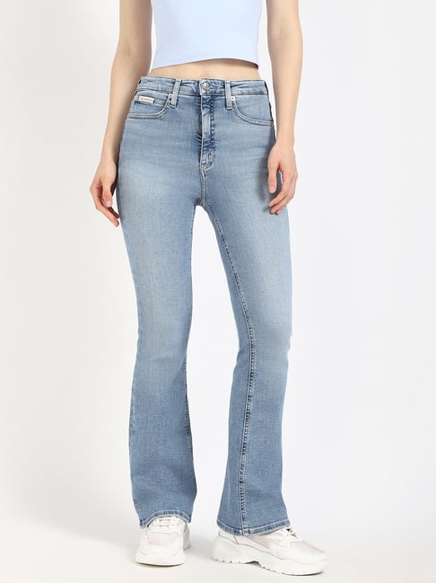 CALVIN KLEIN JEANS Women's Blue Jeans-picture-29