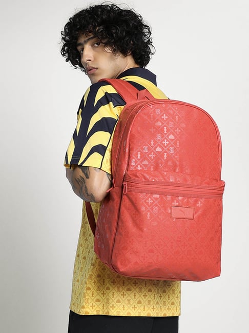 Puma Red Road To Unity Printed Backpack