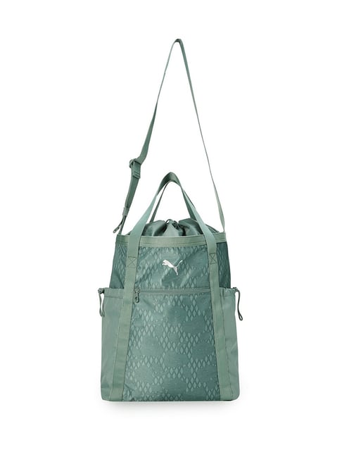 Puma Green Printed Tote Bag-picture-18