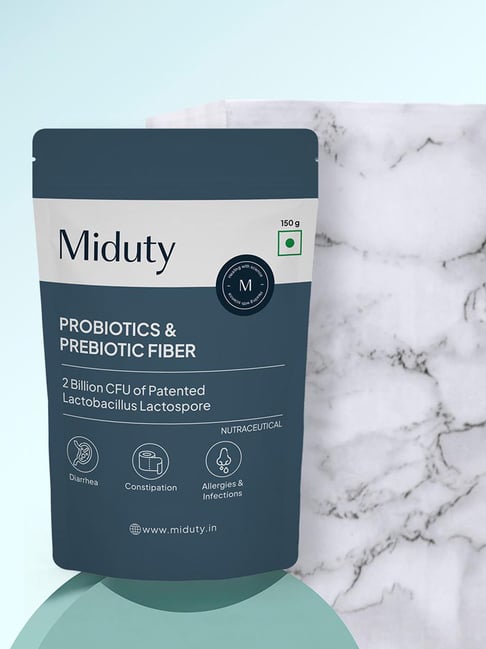 Miduty Probiotics & Prebiotics Fiber Powder