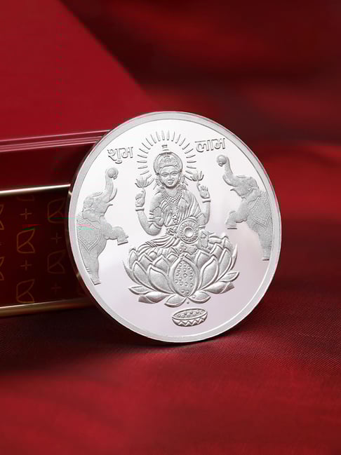 Kalyan Jewellers 999 Purity 20gm Lakshmi Silver Coin