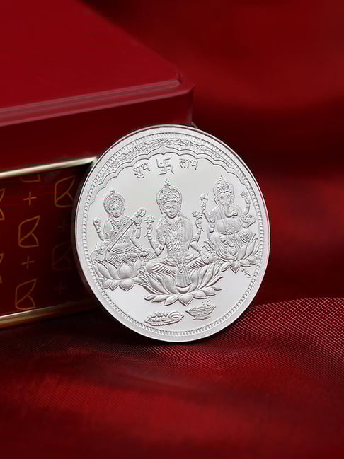 Kalyan Jewellers 999 Purity 20gm Religious Silver Coin