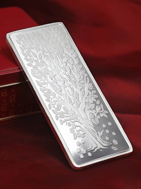 Buy Kalyan Jewellers 999 Purity 100gm Silver Bar Online At Best