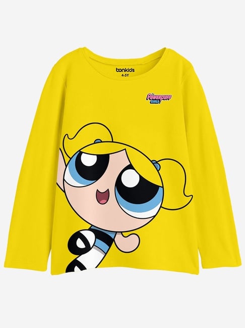 Bonkids Girls Typography Printed Cotton T-Shirt-picture-17