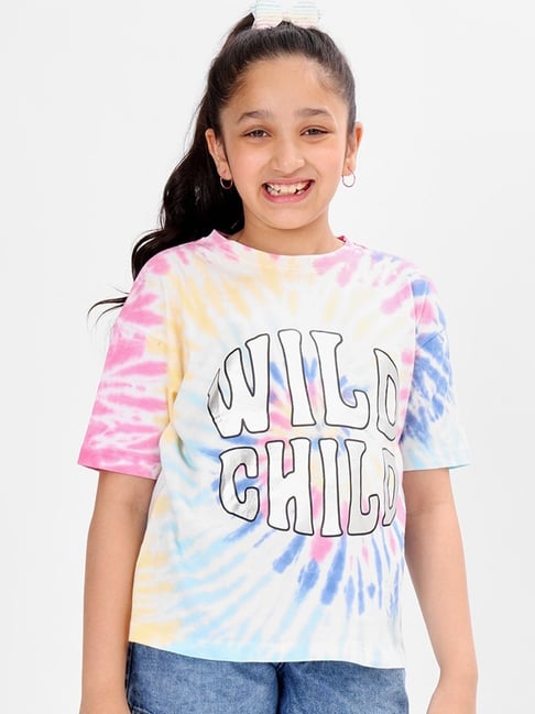 Bonkids Girls Typography Printed Cotton T-Shirt-picture-15