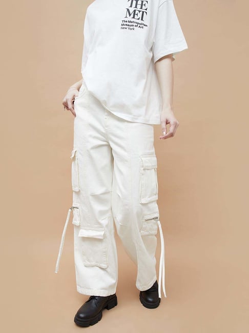 Ginger by Lifestyle White Cargos-picture-22