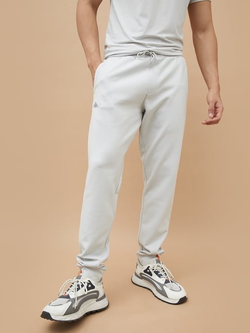 Kappa Light Grey Regular Fit Joggers-picture-15