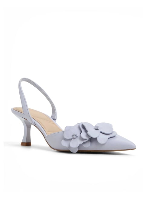 Aldo Women's LEILANIA Purple Sling Back Sandals