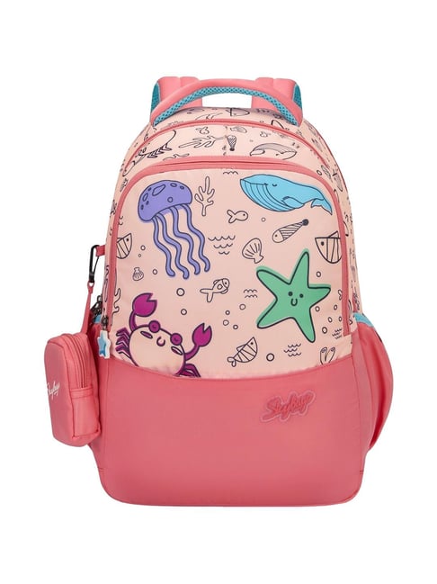 Skybags 18 Pink Backpack