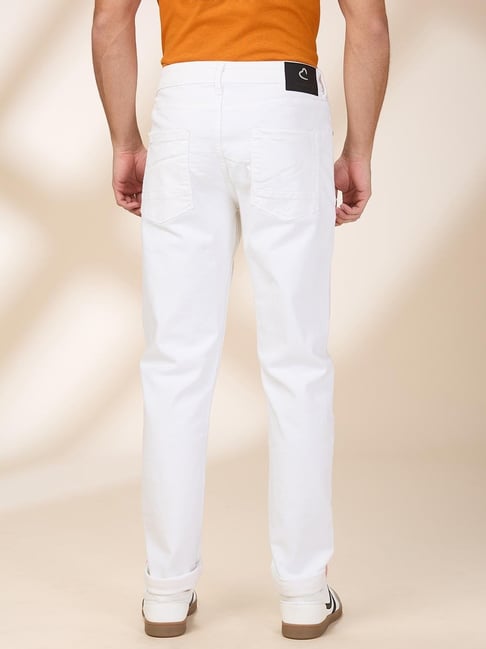 Waist Being Human White Jeans Buy Blue Jeans For Men By Being