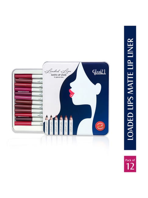 Glam21 Loaded Lips Matte Lip Liner Set-image-26