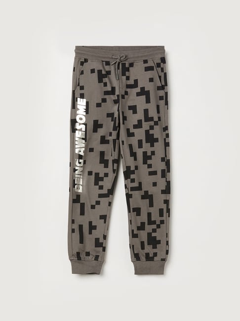 Fame Forever by Lifestyle Boys Black Trackpants-picture-15