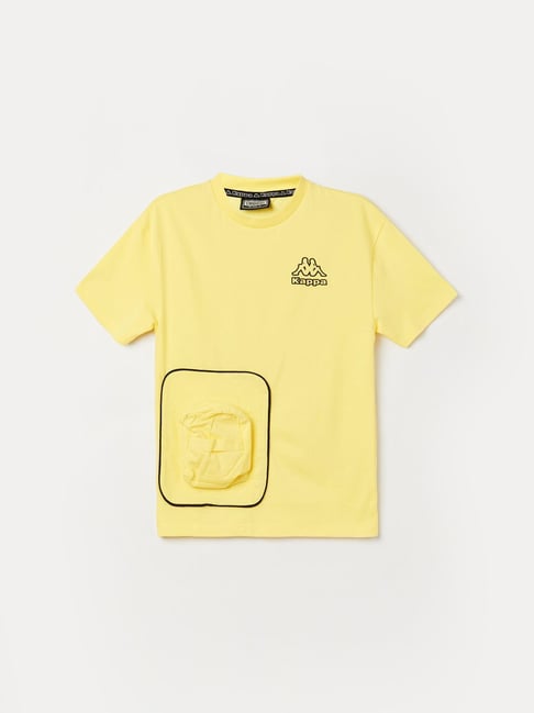 KAPPA Boys Yellow T-Shirt