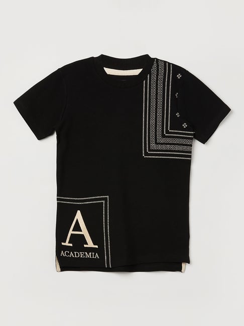 Fame Forever by Lifestyle Boys Black T-Shirt-picture-42