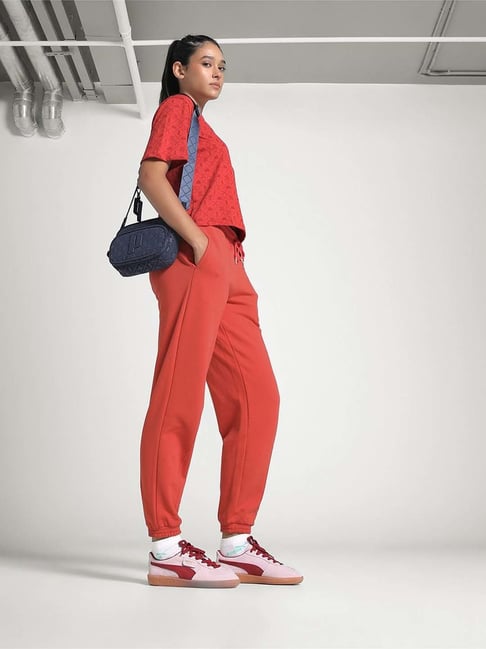 Puma Red Trackpants