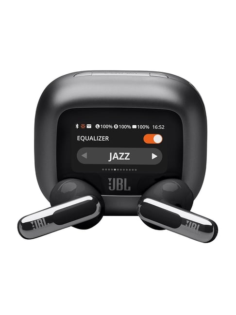 Jbl New Launch Live Flex 3 Tws| Hi-Res Audio True Anc Earbuds| Smart Case with Touch Display