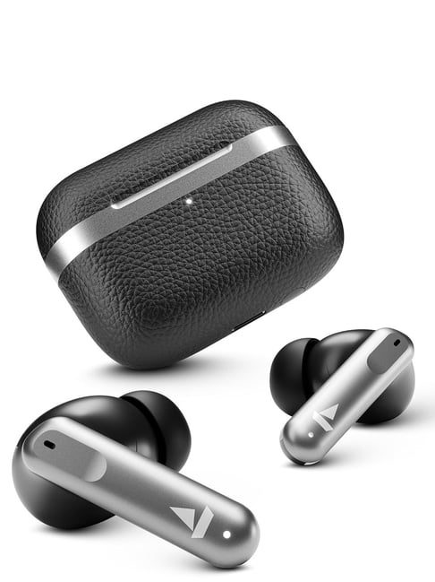 Boat Airdopes 111V2| Premium Leather Finish| 4Mics Enx| 50Hrs Battery| 13Mm Drivers| Fast Charge