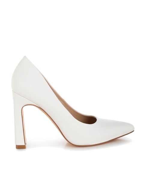 London Rag Women's White Casual Pumps-picture-41