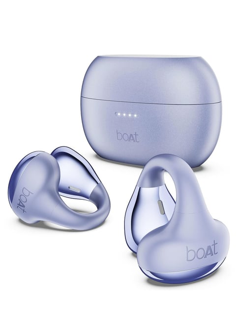 Boat Airdopes Loop Ows Earbuds W/Clip-On Fit| Air Conduction Tech| 50Hrs Battery| 4Mics Enx