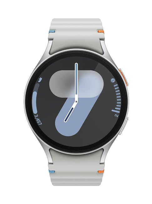 Samsung Galaxy Watch 7 (44mm, Silver, BT) with 3nm Processor | Dual GPS