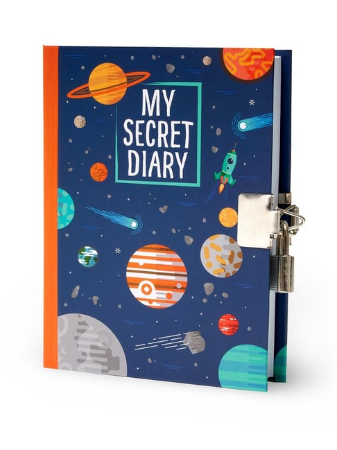 Crossword Secret Diary With Padlock - My Secret Diary - Space