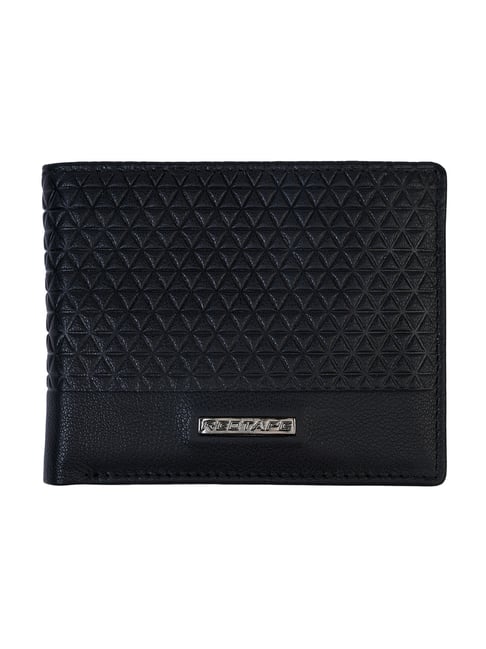 Red Tape Black RFID Secure Casual Leather Textured By Fold Leather Wallet-picture-41