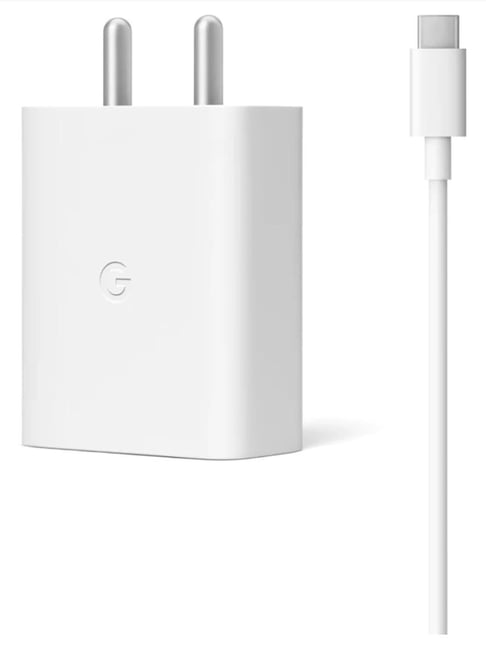 Google 30W - 5A| Usb-C| Power Adaptor For Google Devices (White) (Ga02431-In)