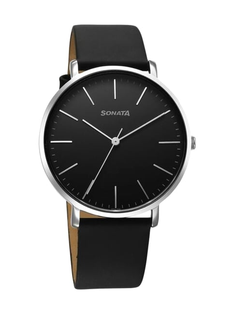 Sonata 77150SL02 Analog Watch for Men