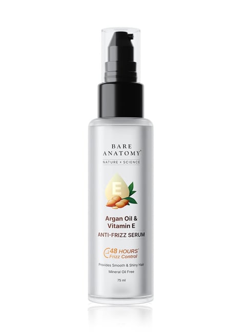 Bare Anatomy Argan & Vitamin E Anti-Frizz Hair Serum - 75 ml