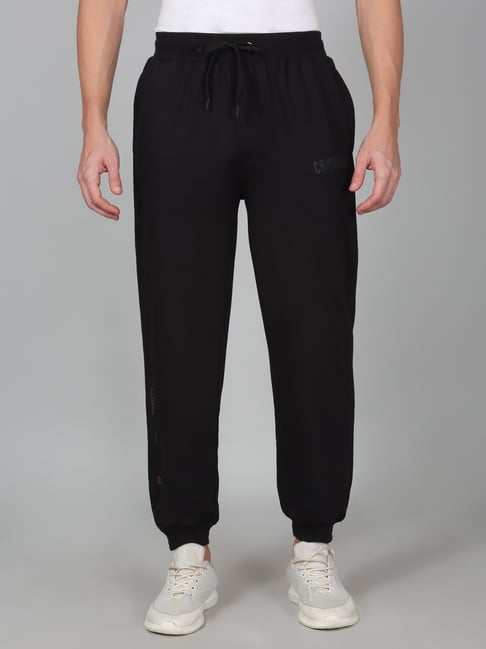 Cantabil Black Regular Fit Sports Joggers-picture-19