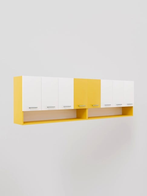 Buy SPYDER CRAFT Engineered Wood Wall Mounted Cabinet (Yellow