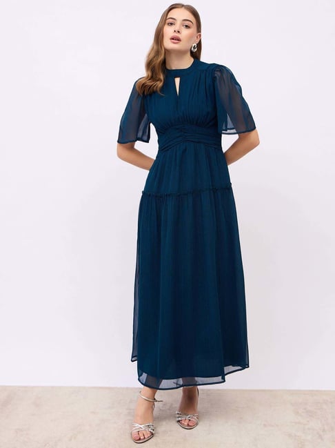 Styli Blue Regular Fit Dress-picture-38