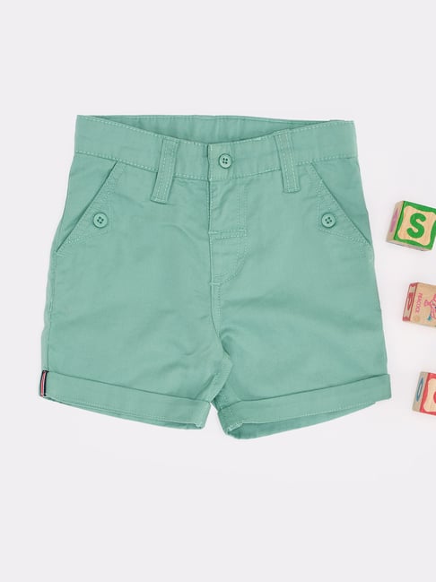 Pantaloons Baby Boys Green Shorts