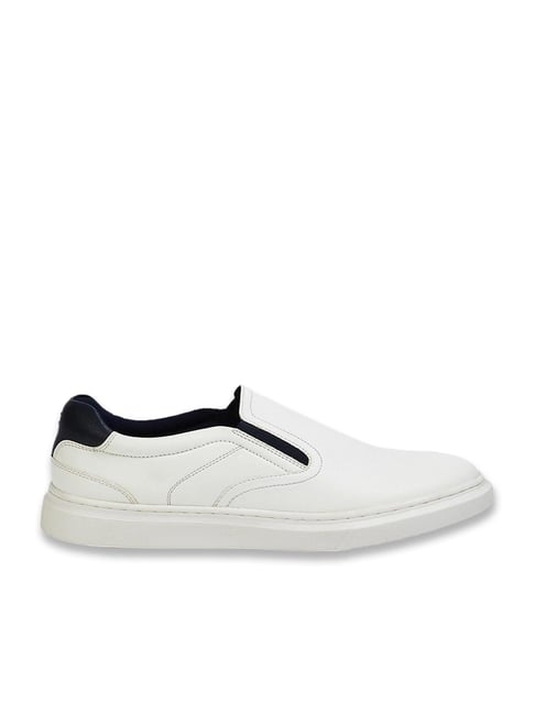 Forca by Lifestyle Men White Slip-Ons
