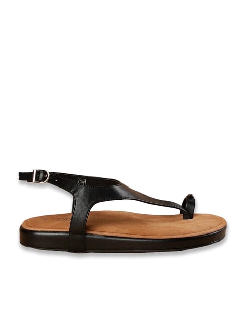 Code by Lifestyle Women Black Back Strap Sandals-picture-34