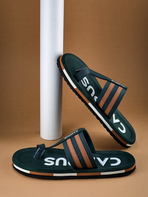 Campus Men's GC-1087 Olive Thong Sandals