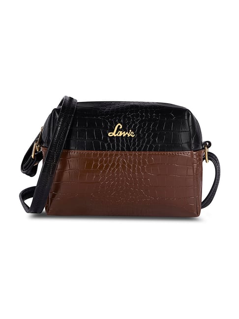 Lavie Tina Brown Animal Effect Leather Small Cross Body Bag-picture-22