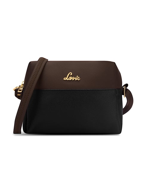 Lavie Tina Black/Brown Leather Small Cross Body Bag