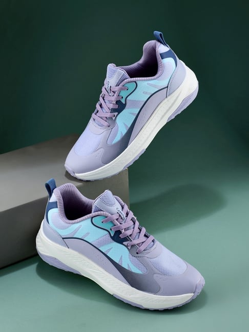 Campus Women's Nitrofly FABLE Light Purple & Sage Green Running Shoes