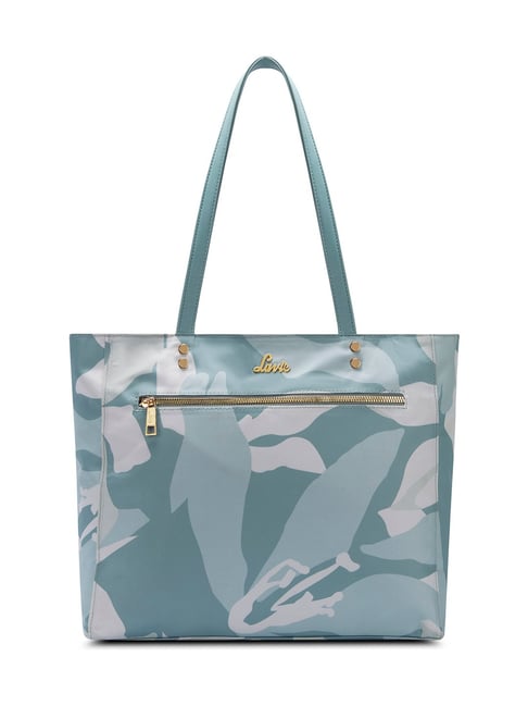Lavie Vanessa Green Printed Leather Large Tote-picture-34