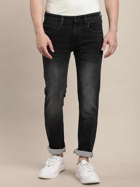 Turtle Black Narrow Fit Jeans