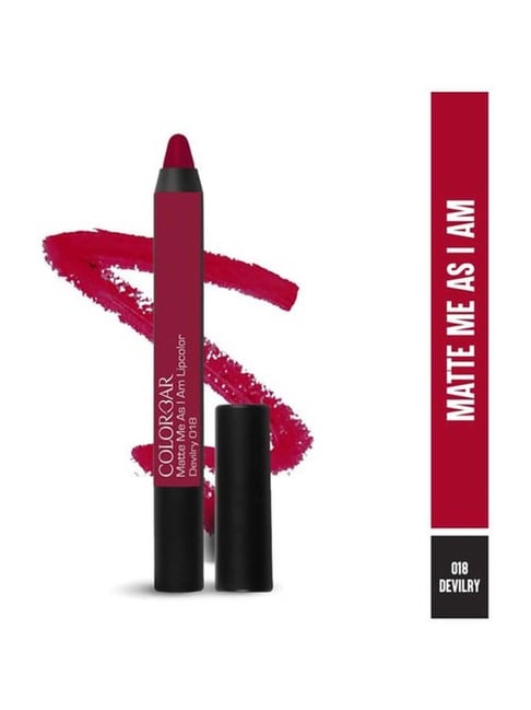 Colorbar Matte Me As I Am Lip Color Devilry - 2.8 gm