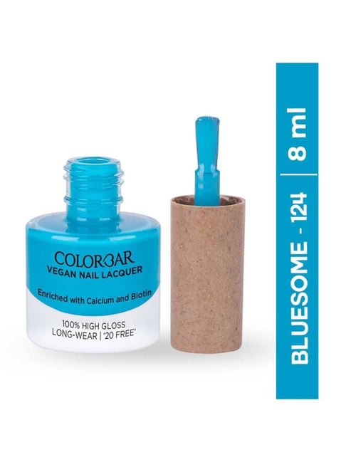 Colorbar Vegan Nail Lacquer Bluesome - 124 - 8 ml-picture-26