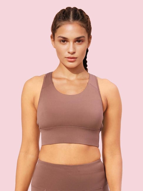 Enamor Brown Sports Bra