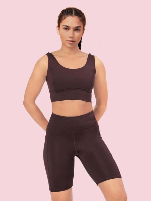 Enamor Brown Sports Bra-picture-48