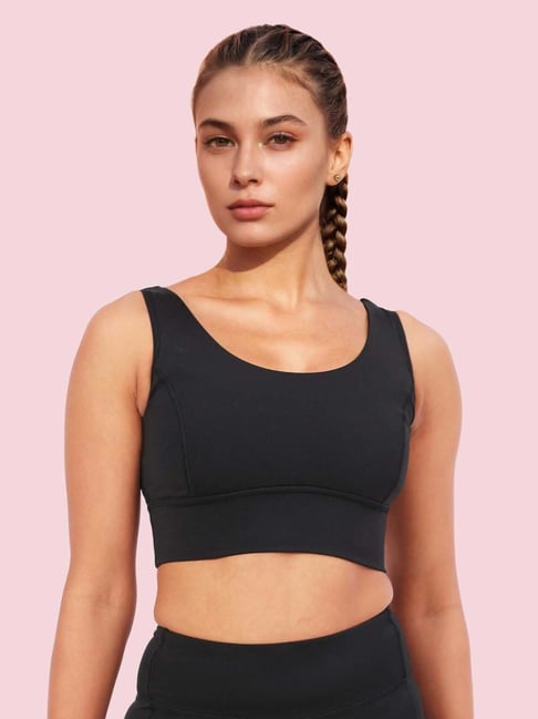 Enamor Black Sports Bra-picture-35